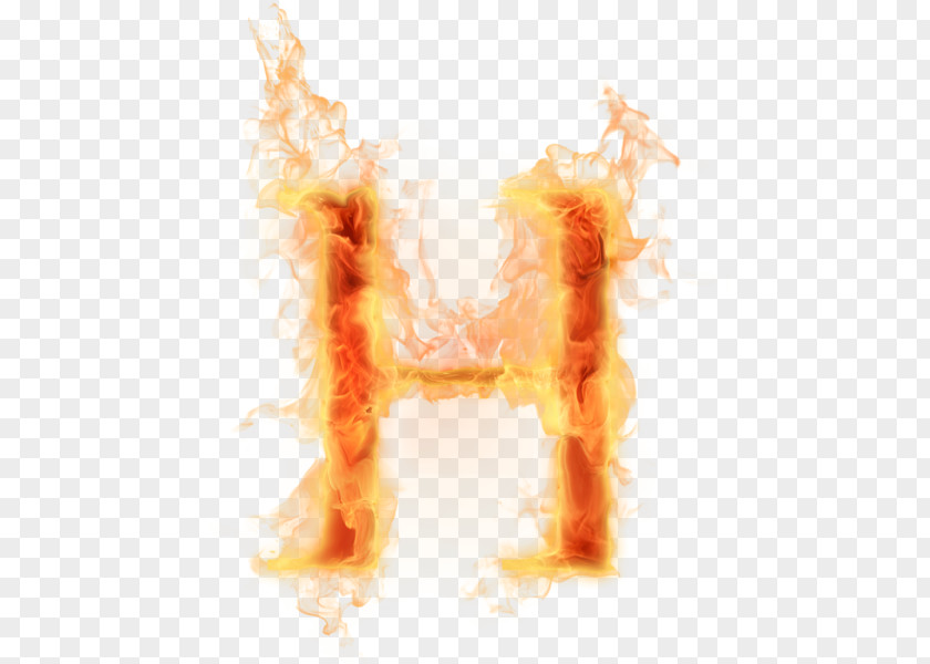 Burning Letter Alphabet PNG