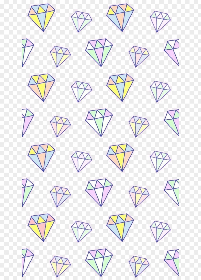 Diamond Paper Wallpaper PNG