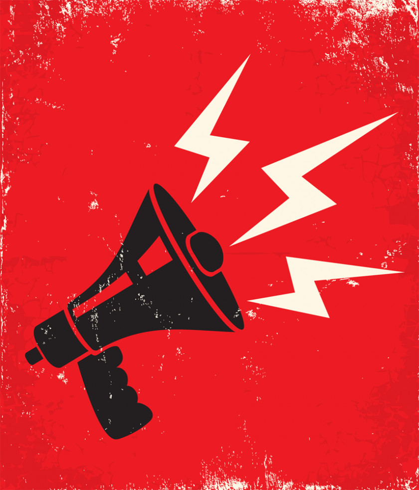 Megaphone Art Drawing Clip PNG