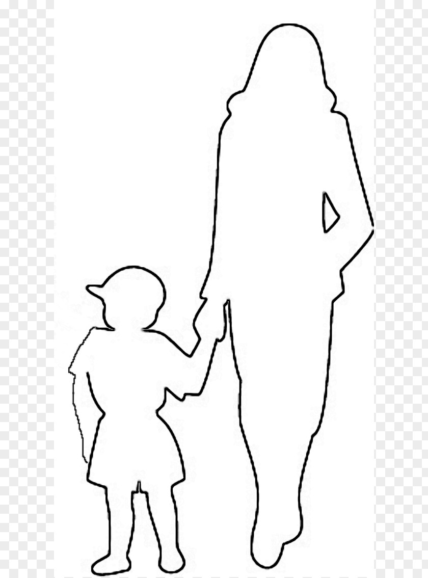 Mitten Outline Line Art Clip PNG