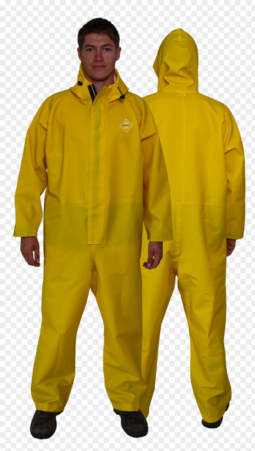 Protective Clothing Raincoat Boilersuit Hood Overall PNG