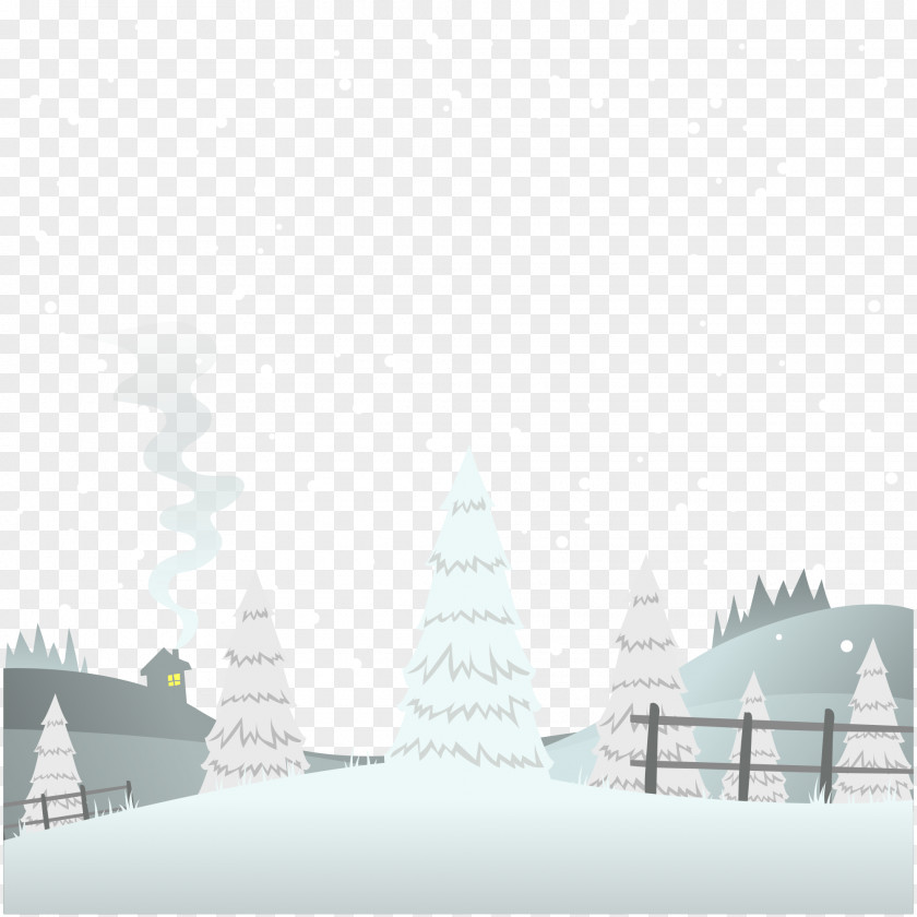 Winter Vector Graphics Image Illustration PNG