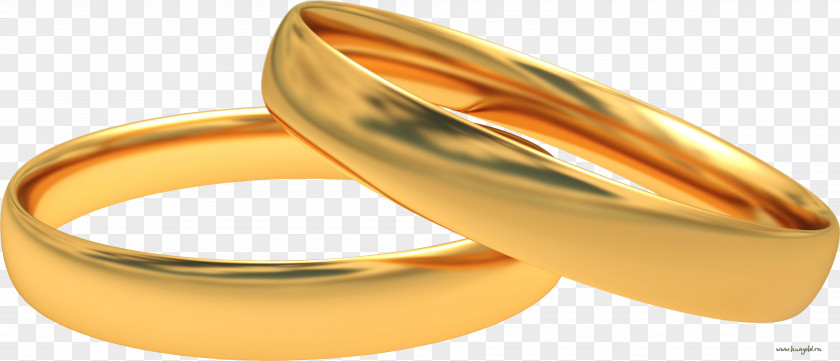 Bride Groom Engagement Ring Wedding Gold PNG