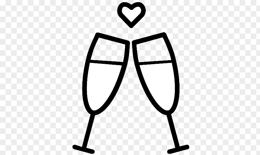 Champagne Glass Toast Wine PNG