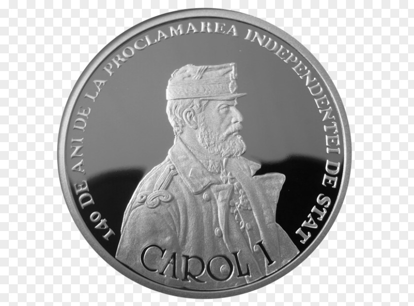 Coin Independența, Galați Silver Medal Gold PNG