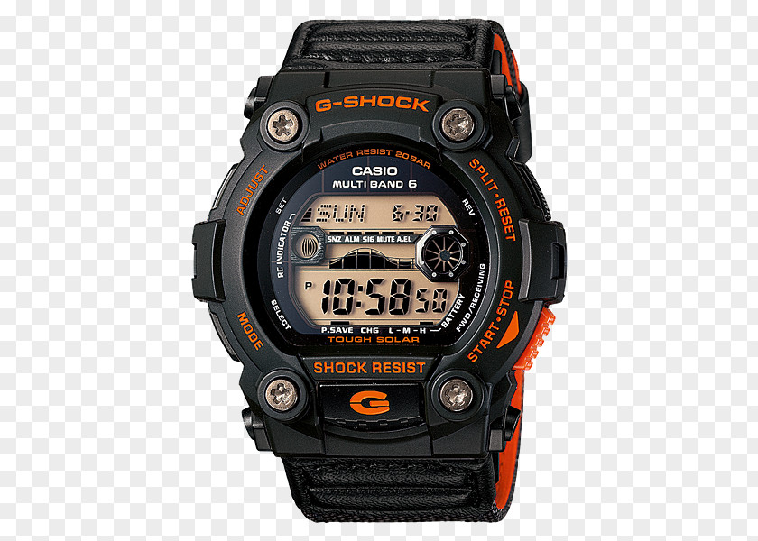 G Shock Master Of G-Shock Casio Shock-resistant Watch PNG