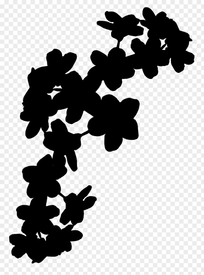 Pattern Font Silhouette Leaf Flowering Plant PNG