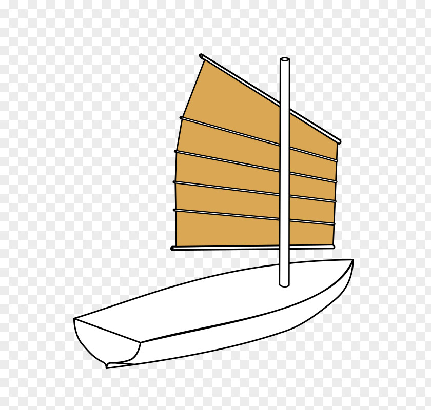 Sail Sailboat Junk Rig Plan PNG