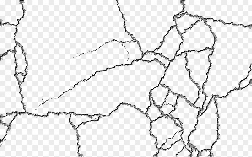 Wall Crack Lines PNG