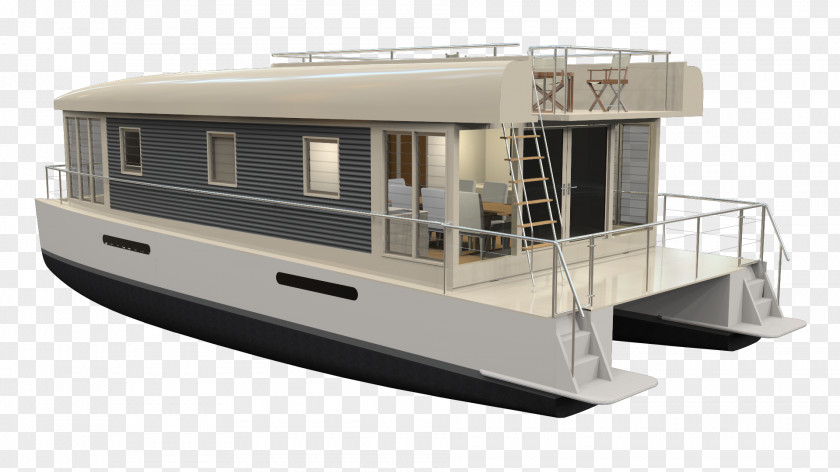Building Home Yacht Houseboat Ship PNG