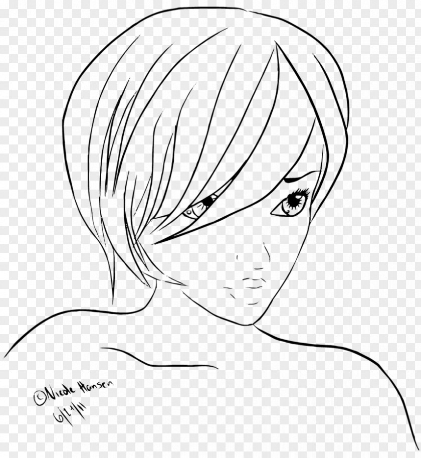 Eye Eyebrow Cheek /m/02csf Line Art PNG