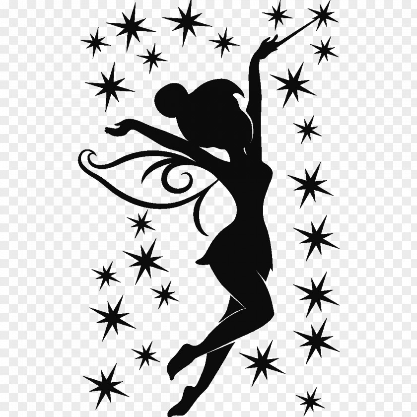 Magical Tinker Bell Wendy Darling Peter Pan Disney Fairies Silhouette PNG