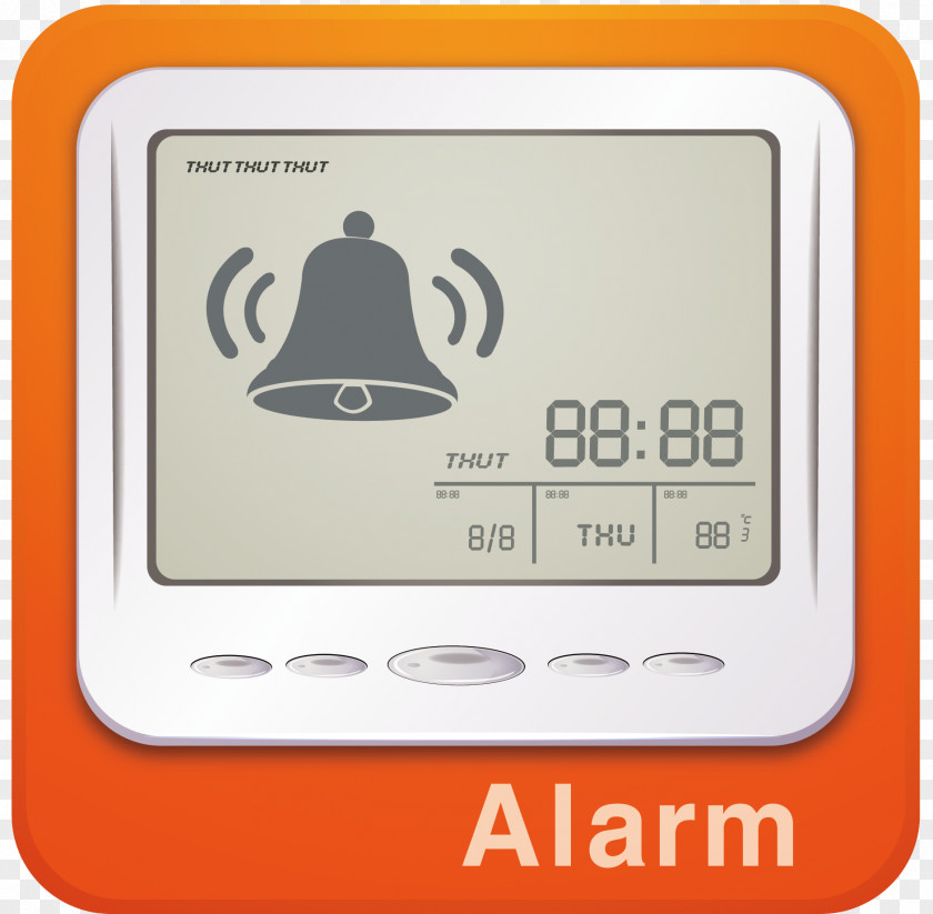 Mobile Alarm Phone Clock PNG