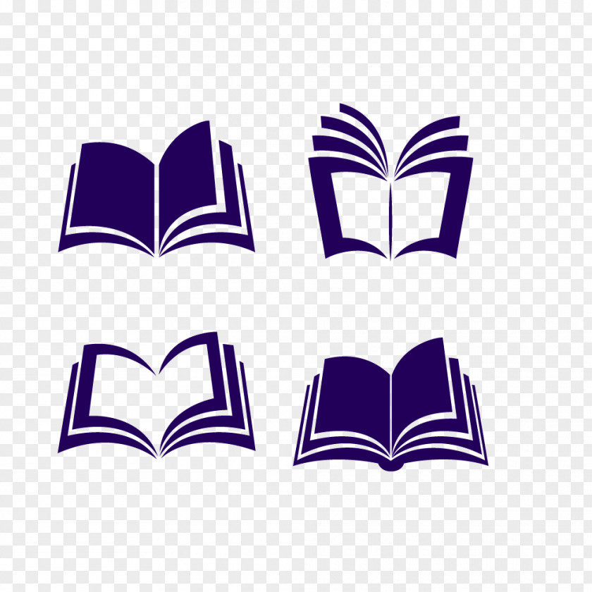 Purple Book Icon Euclidean Vector PNG