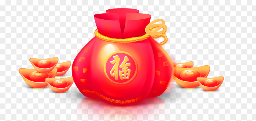 Purse Chinese New Year Bag Poster Zodiac PNG