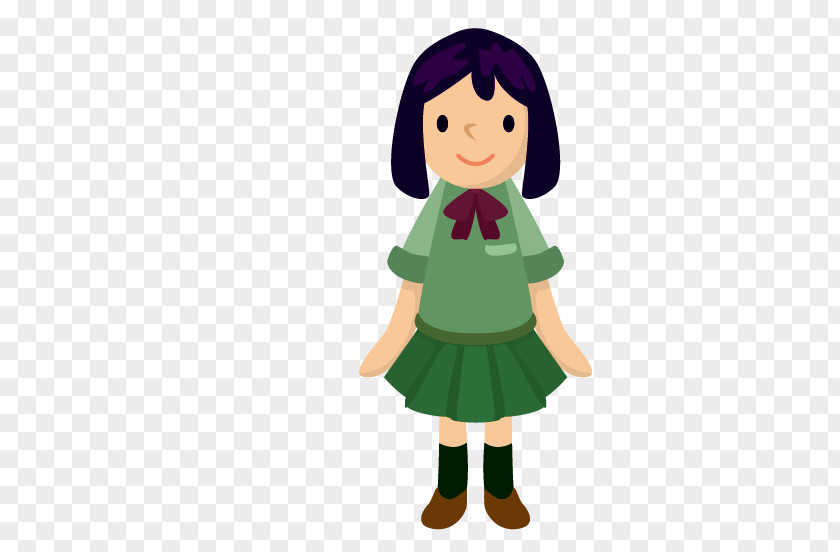 Student Child Cartoon PNG , Girl clipart PNG