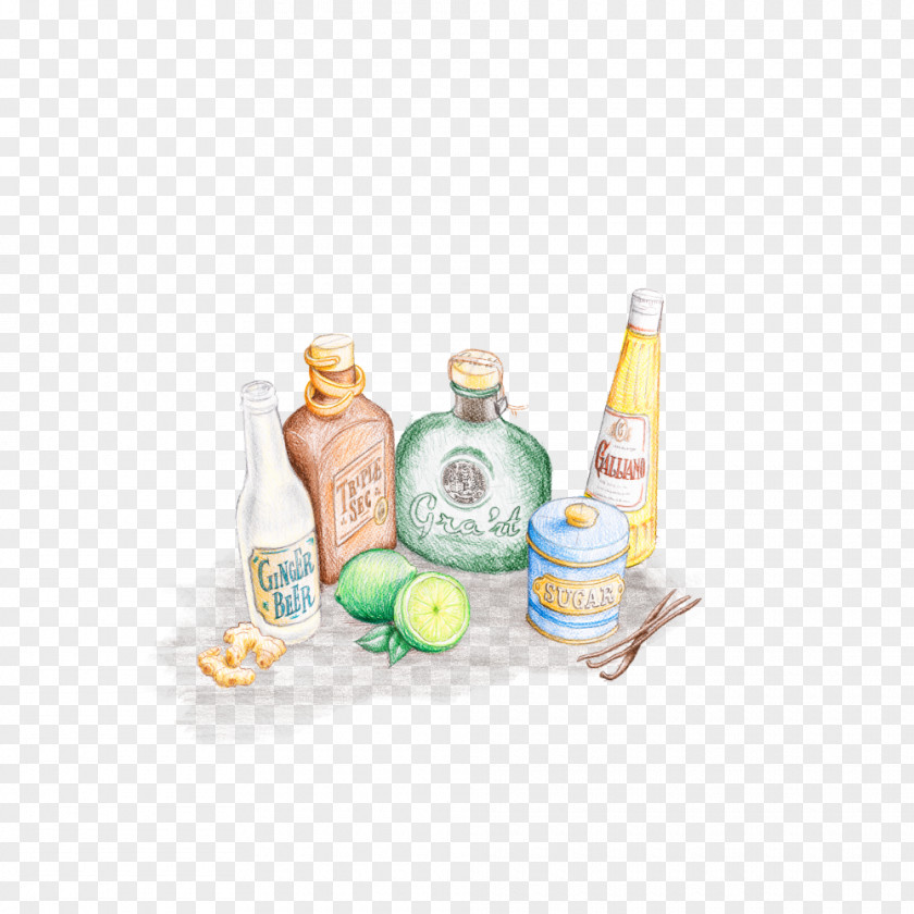 Water Glass Bottle Liqueur Liquid PNG