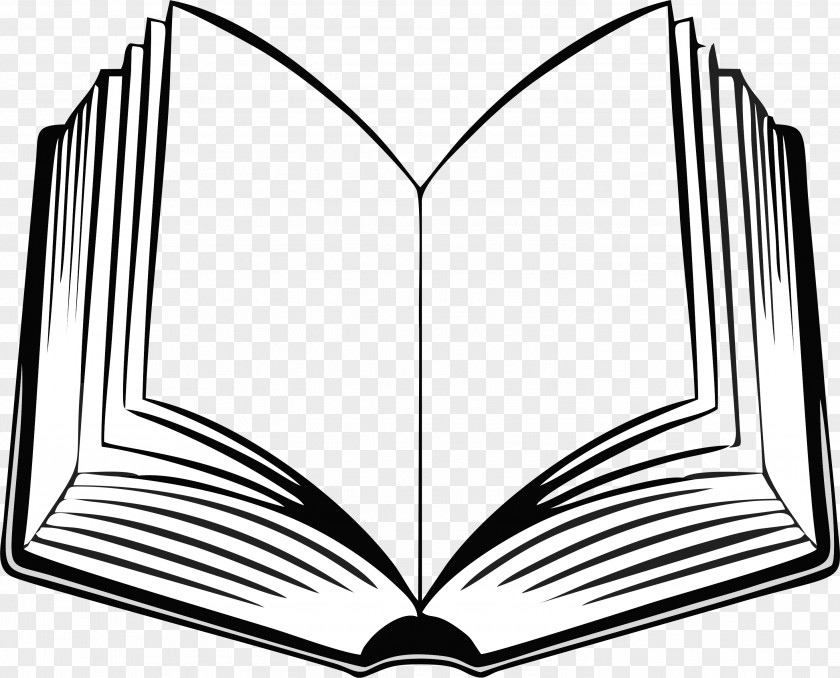 Book Cover Outline Clip Art PNG