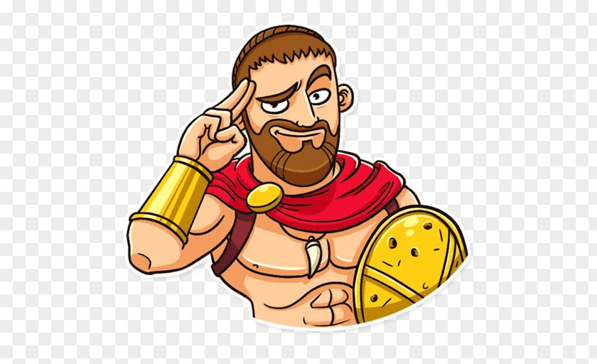 Warriors Sparta Telegram Sticker VK Clip Art PNG