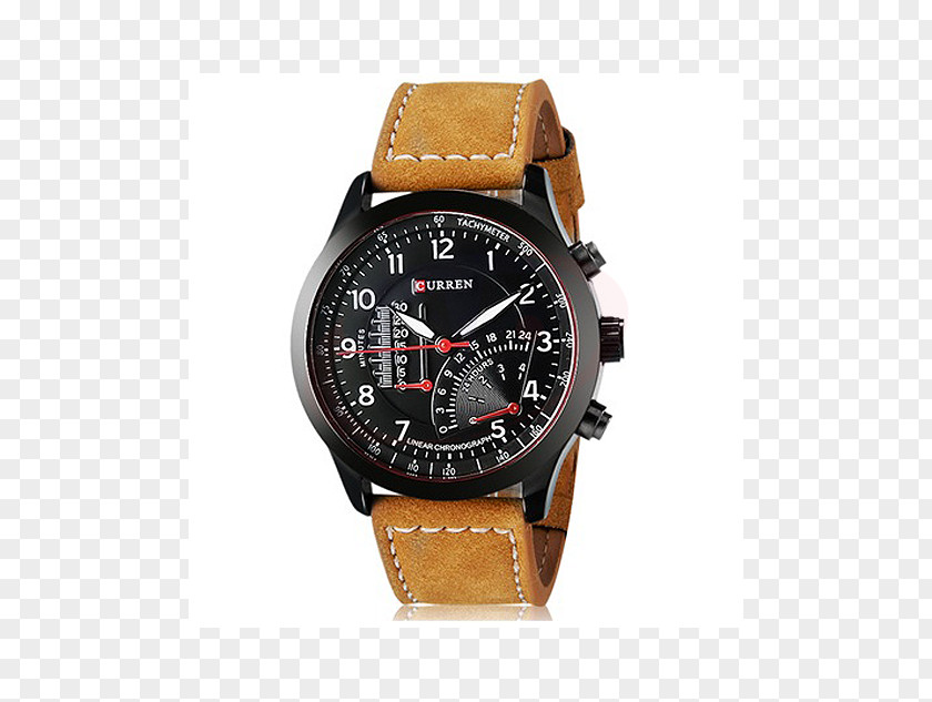Watch Strap Leather Analog PNG