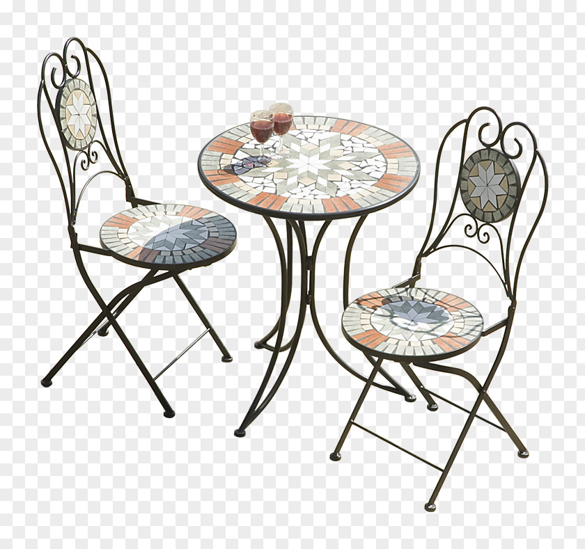 Table Garden Furniture Chair Cast Iron PNG