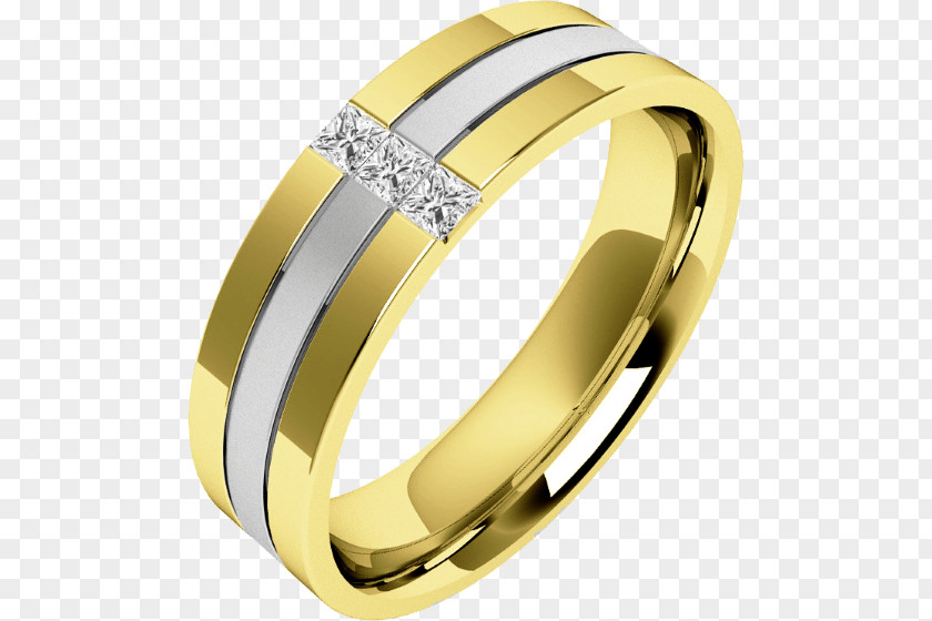 Wedding Ring Princess Cut Engagement Diamond PNG