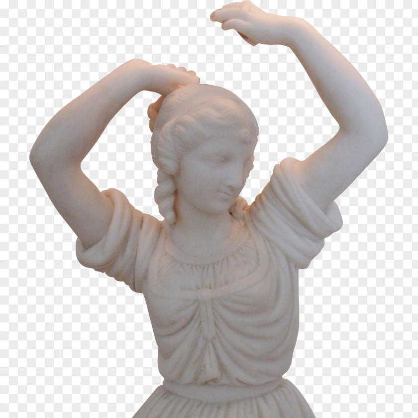 Woman's Day Classical Sculpture Statue Neoclassicism Parian Ware PNG