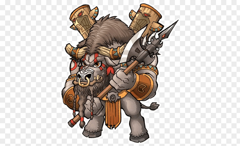 World Of Warcraft Trading Card Game Tauren Sticker Thrall PNG