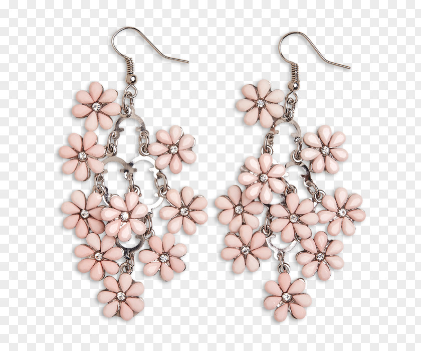 Cherry Blossom Earring Body Jewellery ST.AU.150 MIN.V.UNC.NR AD PNG