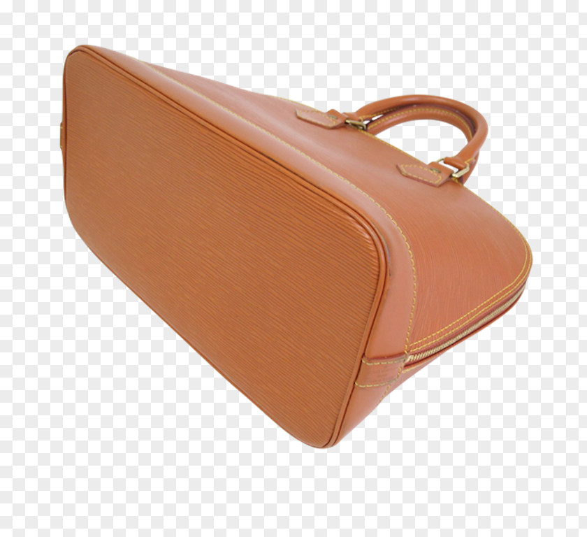 Design Handbag Leather Brown Caramel Color PNG