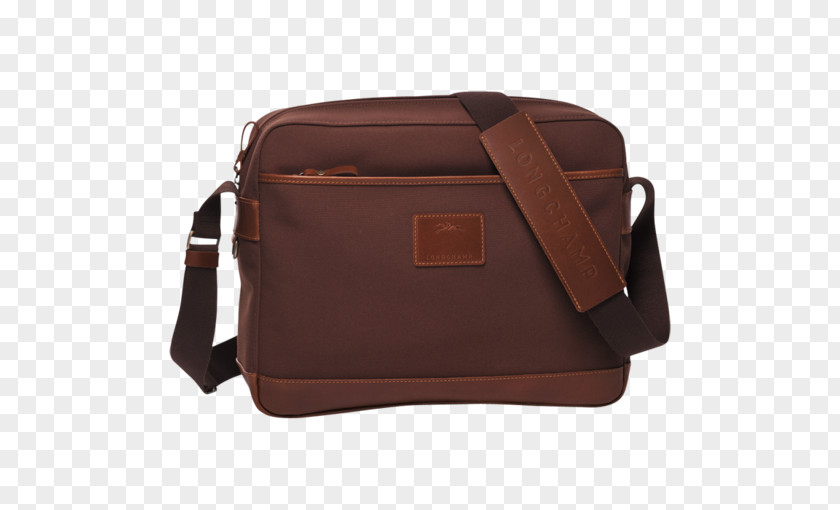 Longchamp Tan Leather Bag Messenger Bags Baggage PNG