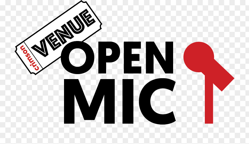 Open Mic Microphone Logo Brand Clip Art Trademark PNG