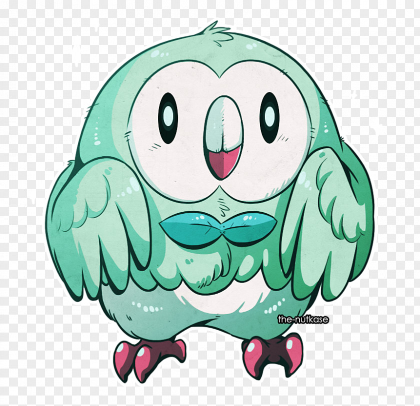 Shiny Pokémon Sun And Moon Rowlet Fan Art PNG