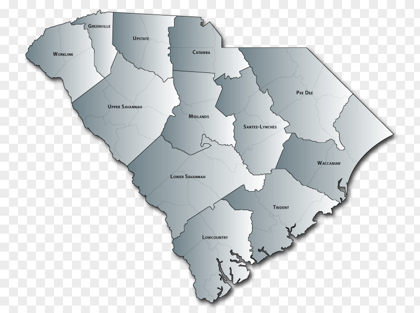 South Carolina Lowcountry Midlands Of Workforce Innovation And Opportunity Act Geographical Regions Employment PNG