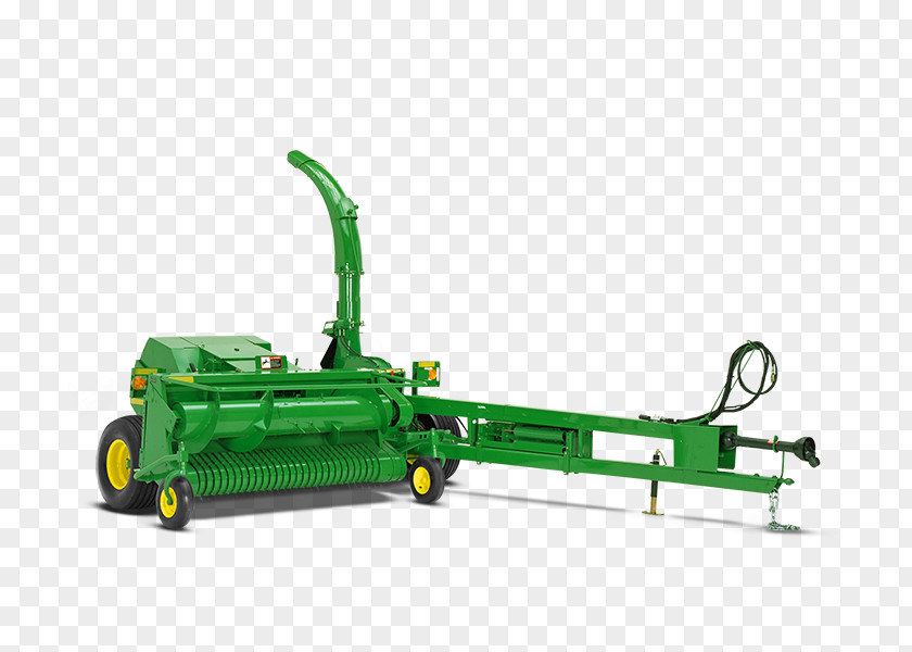 Tractor John Deere Forage Harvester Combine PNG