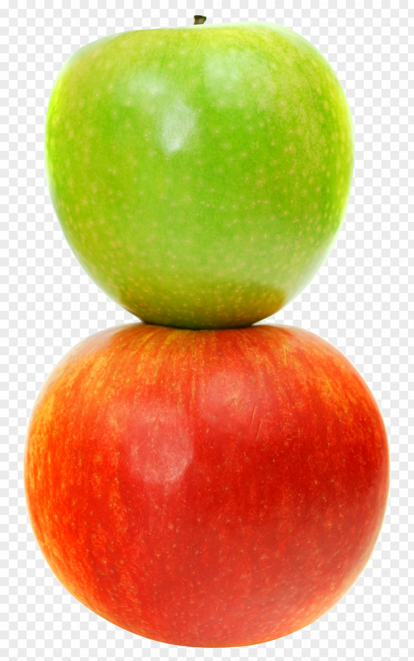 Double Apple Juice Fruit Granny Smith PNG