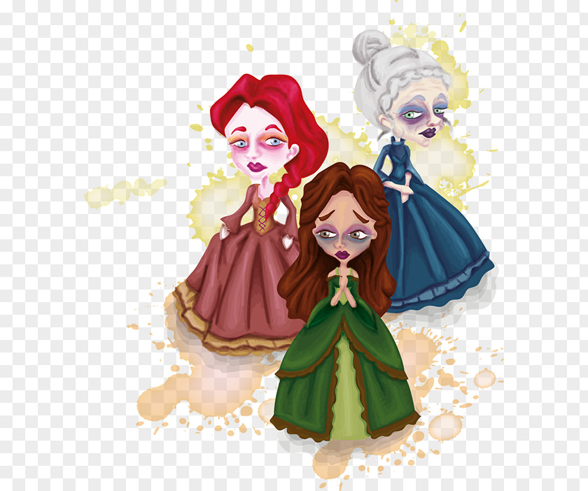 Fairy Doll Flower Clip Art PNG