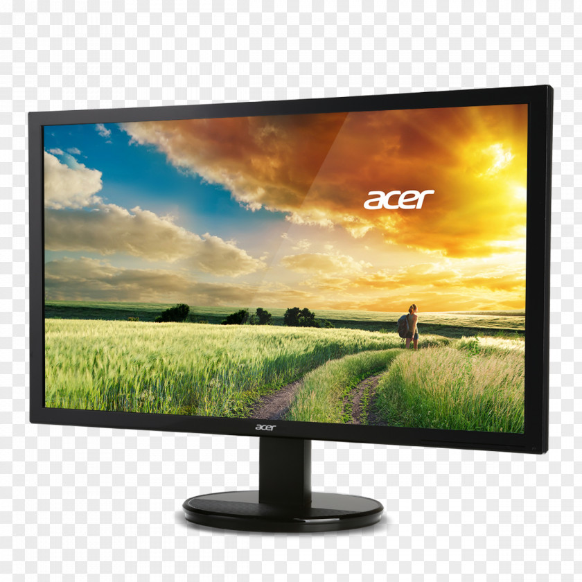 Monitors Computer 1080p LED-backlit LCD Liquid-crystal Display High-definition Television PNG