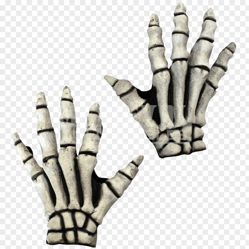 Skeleton Glove Human Hand Costume PNG