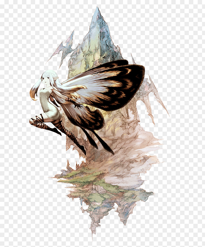 Strategy Guide ArtFinal Fantasy Bravely Default: Fairy's Effect Second: End Layer Default PNG