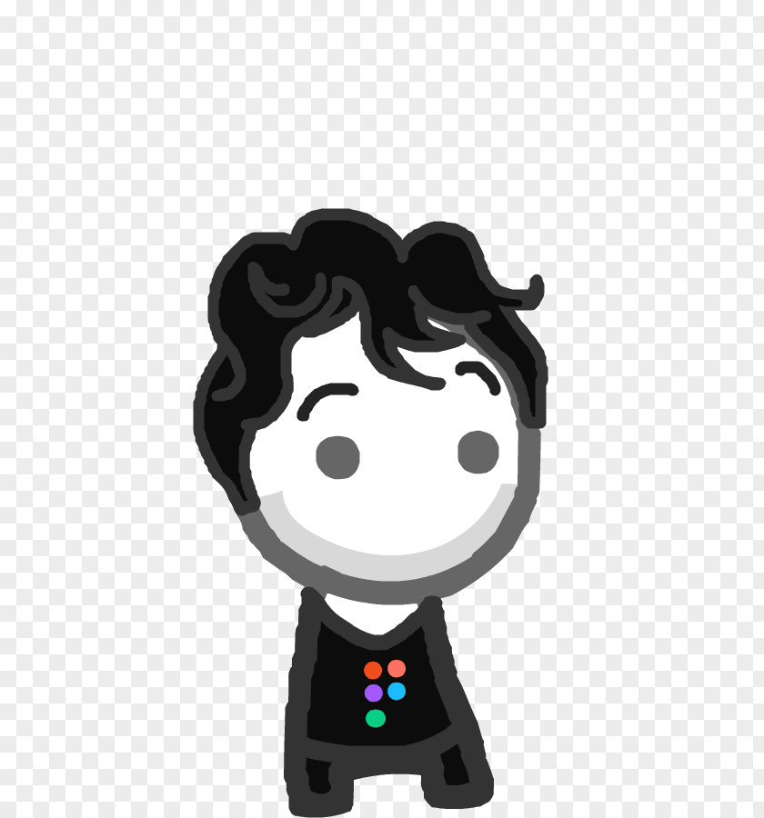 Black Hair Figurine The Flash Logo PNG