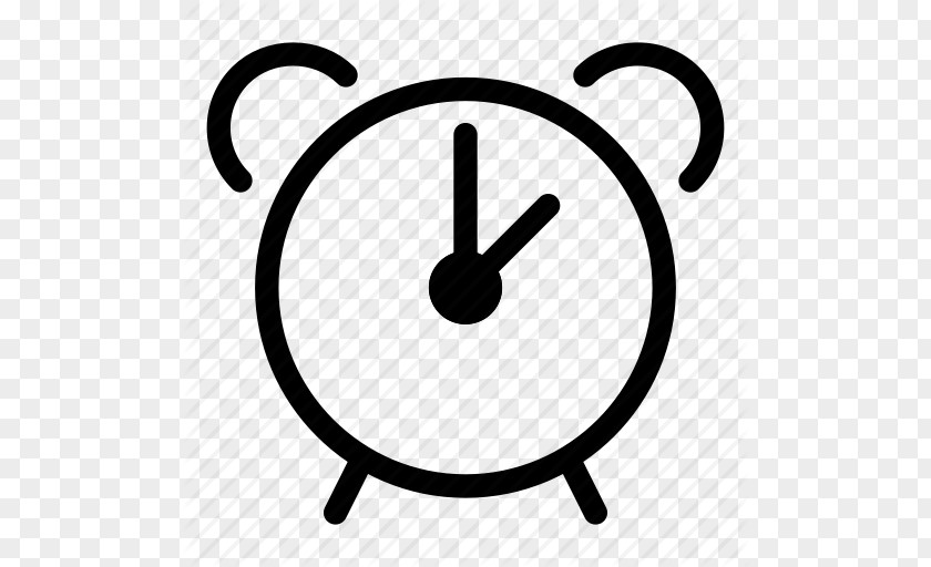 Clock Outline Alarm Clocks Clip Art PNG