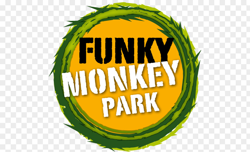 Funky Monkey Park Logo Genner Font PNG