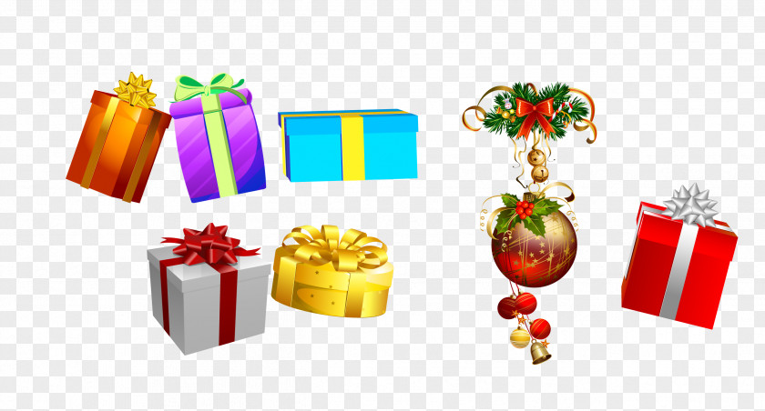 Holiday Gift Box Packaging Christmas PNG