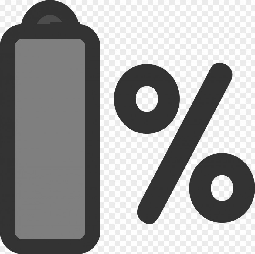 Percent Laptop Battery Charger Clip Art PNG