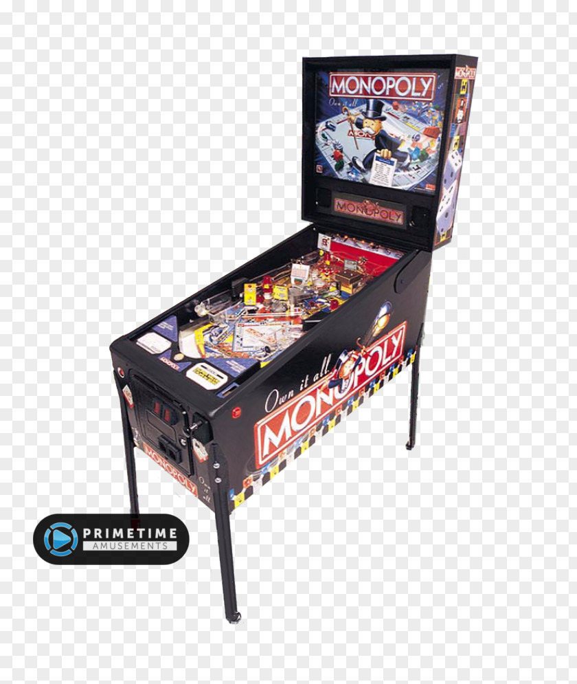 Pro Pinball Monopoly The Arcade Game Stern Electronics, Inc. PNG
