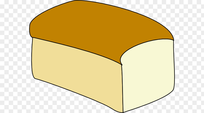 White Bread Loaf Sliced Clip Art PNG