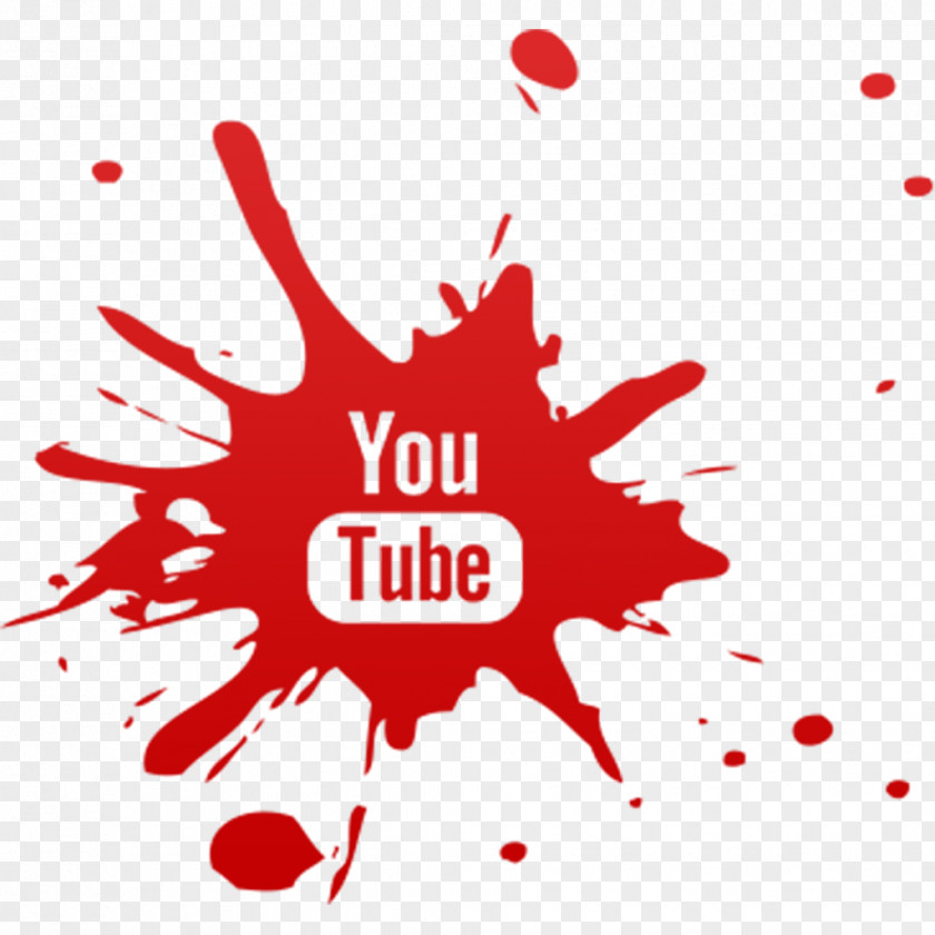 Youtube Blood Red Clip Art PNG