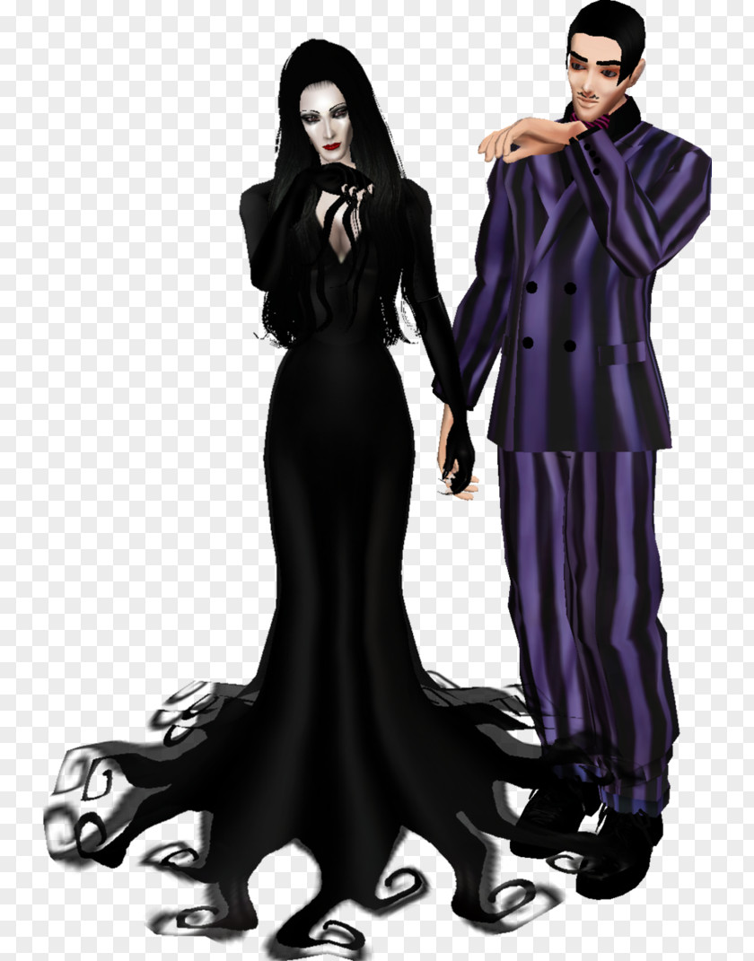Addams Family Costume Designer Fashion Design PNG