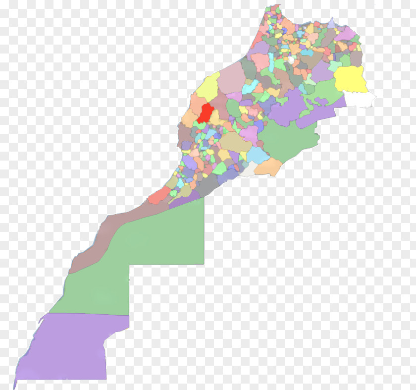 Detailed Map Of Morocco French Protectorate In Flag History Western Sahara PNG